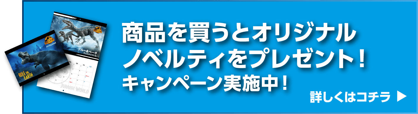 商品を買うとオリジナルノベルティをプレゼント！キャンペーン実施中！ 詳しくはコチラ